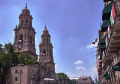 Metropolitan Cathedral of Morelia in Michoacán, Mexico