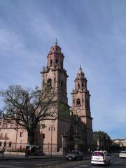 Catedral de Morelia at sunset