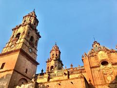 Exterior view of Catedral de Zacatecas in Mexico