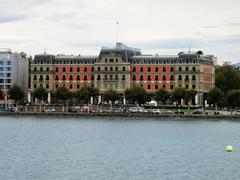 Palais Wilson historical building in Geneva, Switzerland