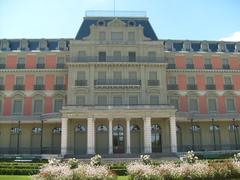 Facade of Palais Wilson in Geneva, Switzerland