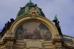 Municipal House Smetana Hall in Prague