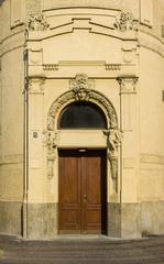 West corner door of Municipal House in Prague