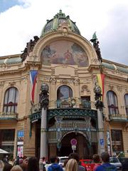 Obecní dům Concert Hall with Francouzská Restaurace in Prague