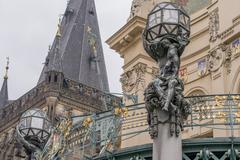 Jugendstil Prag Gemeindehaus facade