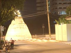 Chedi Khao stupa in Thailand