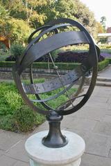 Holland House with an armillary sphere in London