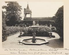 Holland House Dahlia Garden 1907