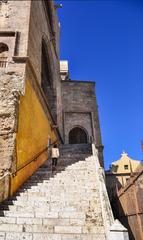 church steps in Valencia Spain