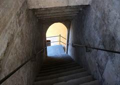 downward stairs at Quart Towers in Valencia