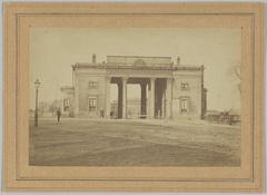 De Haarlemmerpoort at Haarlemmerplein, Amsterdam, circa 1868