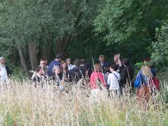 Group of people at Museum Insel Hombroich