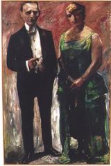 David and Lola Leder by Lovis Corinth painting