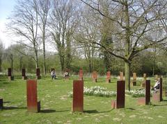 Anatol Herzfeld's Parlament sculpture at Hombroich