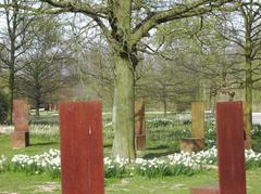 Anatol Herzfeld's sculptures in Museum Insel Hombroich