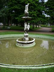 Fountain at Praça da Liberdade in Belo Horizonte