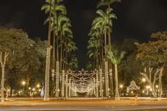 Christmas decoration at Alameda Central in 2019