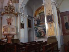 Interior of Basílica de la Mare de Déu del Lledó in Castellón