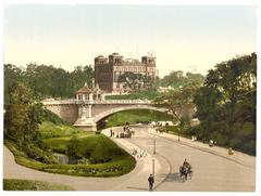 Kersten-Miles-Brücke in Hamburg, 1900