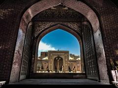 Wazir Khan Mosque gate in Pakistan