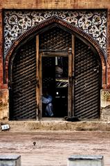 doorway in Wazir Khan Mosque