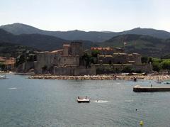 Castell Reial de Cotlliure with the Bay of Saint Vincent in the foreground