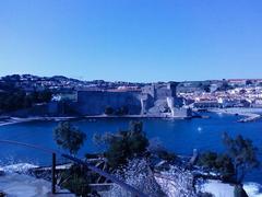 Château Royal de Collioure with surrounding landscape