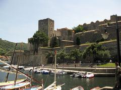 Castell Reial de Cotlliure view from the port