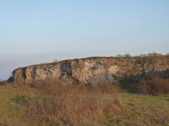 Stránská skála in the Brno-Country District, South Moravian Region, Czech Republic