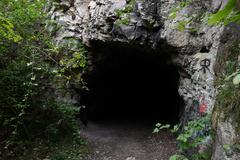 Stránská skála cave entrance in Brno