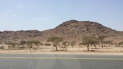 Scenic view of Al Seddarah in Saudi Arabia