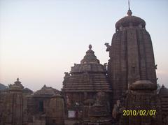 Lingaraj Nagar street view in Old Town Bhubaneswar, Odisha