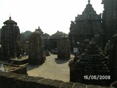 Lingaraj Temple from a panoramic view