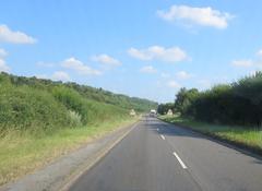 A4010 road entering West Wycombe