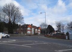 Chapel Lane junction at West Wycombe Road