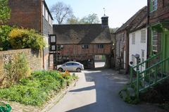 Church Lane in West Wycombe