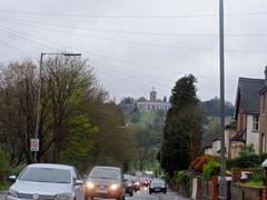 Church of St Lawrence from the suburbs of High Wycombe