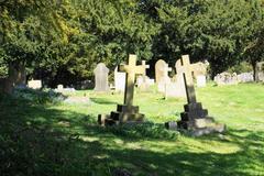 Churchyard of St Lawrence in West Wycombe