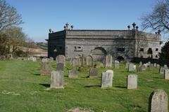 Churchyard of St Lawrence and the Dashwood Mausoleum