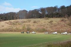 Nature Reserve clearance with cloudy sky