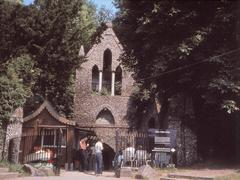 Entrance to the Hellfire Caves, July 1979