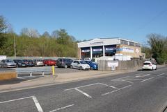 Automotive garage on West Wycombe Road