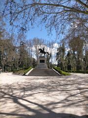 Parque del Oeste de Madrid in April 2022