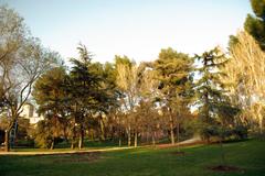 Parque del Oeste Madrid scenery