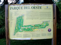 Parque del Oeste in Madrid