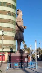 Giant Xi'an warrior statue at Puerta del Mar in Alicante