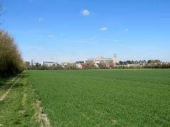 A view towards Addenbrooke's Hospital