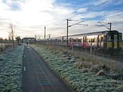 A frosty morning on The Genome Path