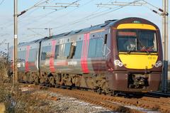 CrossCountry 170111 train near Great Shelford junction