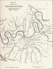 1880 Pioneer Map of Davidson County, Tennessee